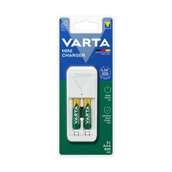 VARTA Mini Charger + 2xAAA 800mAh VARTA Mini Charger + 2xAAA 800mAh