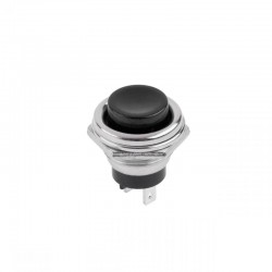 Μπουτόν PUSH ON PBS26B Μαύρος