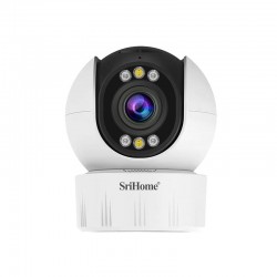 SRIHOME 5G WIFI INDOOR PTZ CAMERA 5x OPTICAL ZOOM 4MP
