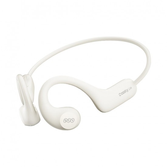 QCY Crossky Link White - Open Ear Air Conduction Headphones Sports Waterproof IPX6 Headset BT 5,3 QCY Crossky Link White - Open Ear Air Conduction Headphones Sports Waterproof IPX6 Headset BT 5,3