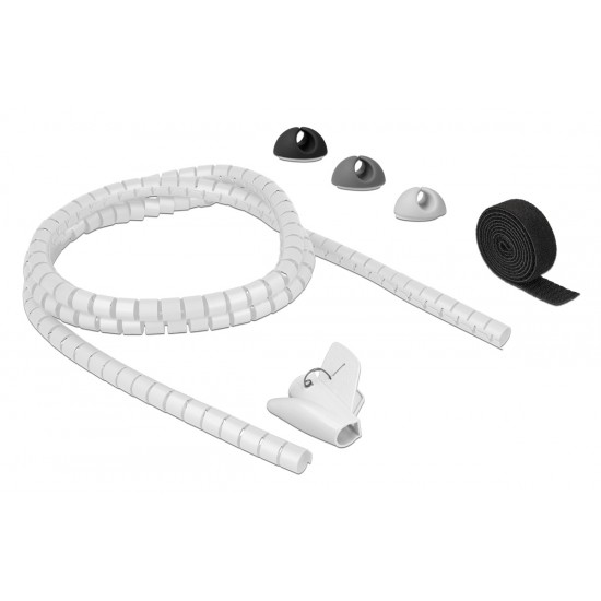 DELOCK σετ δεματικών καλωδίων 18392 με οργανωτές σιλικόνης/πλαστικό δεματικό/ταινία τύπου velcro, 5τμχ DELOCK σετ δεματικών καλωδίων 18392 με οργανωτές σιλικόνης/πλαστικό δεματικό/ταινία τύπου velcro, 5τμχ