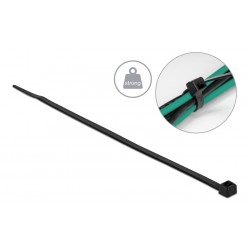 DELOCK Δεματικά καλωδίων 19559, 200x4.8mm, μαύρα, 100τμχ DELOCK Δεματικά καλωδίων 19559, 200x4.8mm, μαύρα, 100τμχ