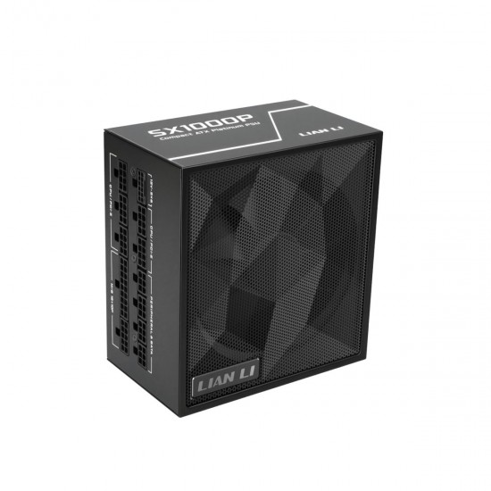 Lian Li SX 1000P Black - PLATINUM 1000W - ATX 3.1 - 12V-2x6 - Japanese Capacitor - 10 Years Warranty Lian Li SX 1000P Black - PLATINUM 1000W - ATX 3.1 - 12V-2x6 - Japanese Capacitor - 10 Years Warranty