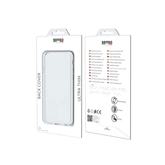 SENSO TPU 0.3 IPHONE 7 / 8 / SE (2020) trans backcover