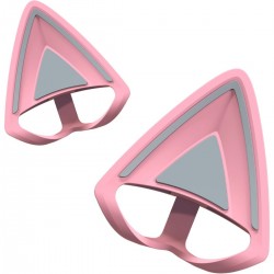 Razer Kitty Ears V2 Quartz Pink - Clip-on Kitty Ears for Headsets - Universal Fit Razer Kitty Ears V2 Quartz Pink - Clip-on Kitty Ears for Headsets - Universal Fit