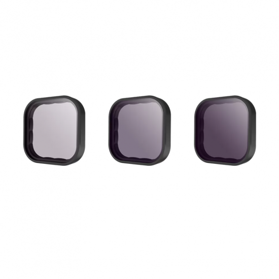 Lens filter set ND 8/16/32 Telesin for GoPro Hero 9 / Hero 10 / Hero 11 / Hero 12 / Mini (GP-FLT-902) Lens filter set ND 8/16/32 Telesin for GoPro Hero 9 / Hero 10 / Hero 11 / Hero 12 / Mini (GP-FLT-902)