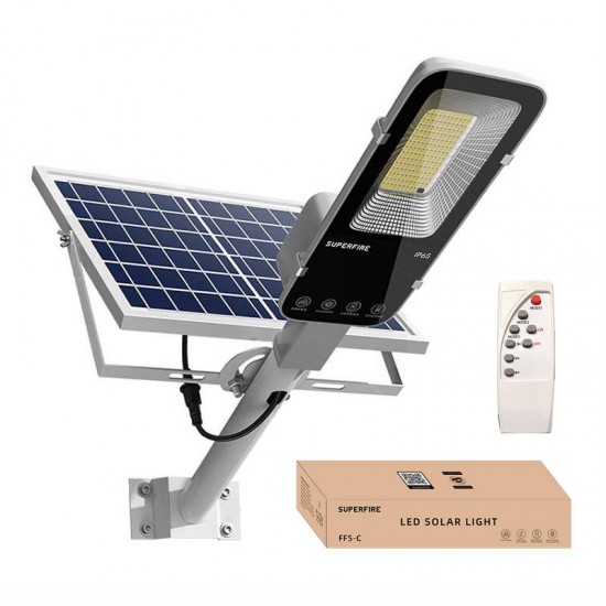 Solar lamp Superfire FF5-C, 263W, 1200lm, 15000mAh