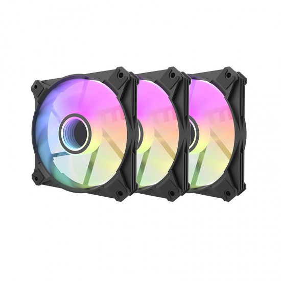 Darkflash Σετ Ανεμιστήρων Υπολογιστή Infinty 8 3σε1 ARGB 120x120 (Μαύρο) Darkflash Σετ Ανεμιστήρων Υπολογιστή Infinty 8 3σε1 ARGB 120x120 (Μαύρο)