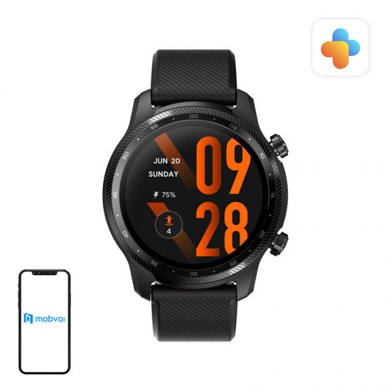 Mobvoi Smartwatch TicWatch Pro 3 Ultra GPS (Μαύρo) Mobvoi Smartwatch TicWatch Pro 3 Ultra GPS (Μαύρo)