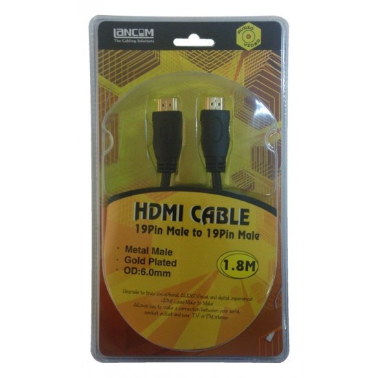 HDMI CABLE 19pin M/M with filter