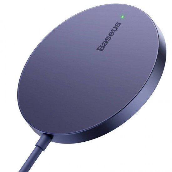 Baseus Μαγνητικός Ασύρματος Φορτιστής Simple Mini3 15W (Μοβ) Baseus Μαγνητικός Ασύρματος Φορτιστής Simple Mini3 15W (Μοβ)