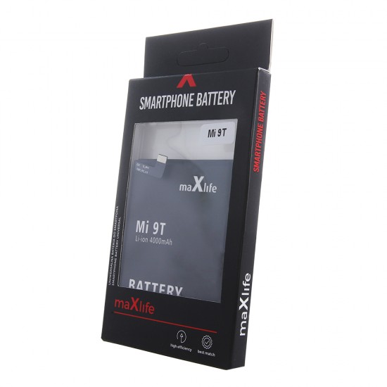 Maxlife battery for Xiaomi Mi 9T / Mi 9T Pro BP41 4000mAh Maxlife battery for Xiaomi Mi 9T / Mi 9T Pro BP41 4000mAh