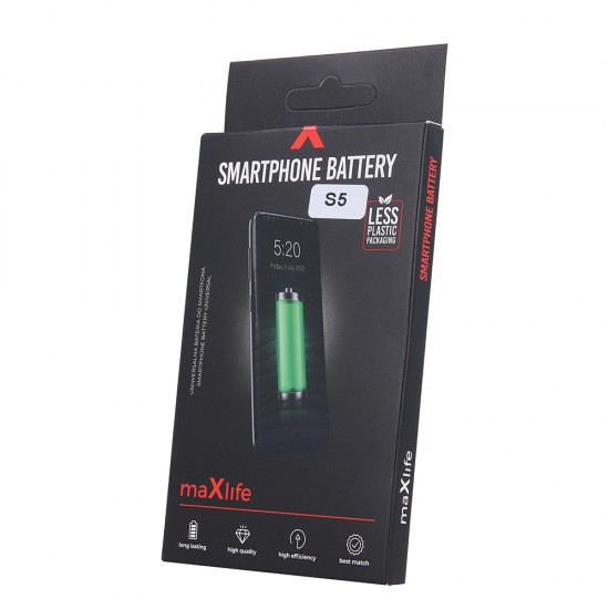 Maxlife battery for Samsung Galaxy S5 G900 / S5 Neo / EB-BG900BBE 3000mAh Maxlife battery for Samsung Galaxy S5 G900 / S5 Neo / EB-BG900BBE 3000mAh