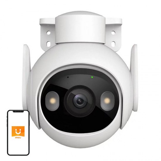 IMOU Εξωτερική Κάμερα Παρακολούθησης Wi-Fi 360° Cruiser 2 5MP (Λευκό) IMOU Εξωτερική Κάμερα Παρακολούθησης Wi-Fi 360° Cruiser 2 5MP (Λευκό)