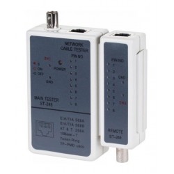 CABLE TESTER RJ11/RJ12/RJ45/BNC CABLE TESTER RJ11/RJ12/RJ45/BNC