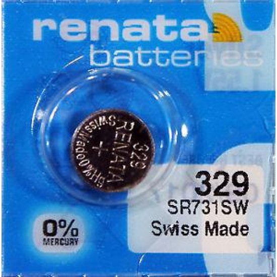 329 Μπαταρία ρολογιών Renata (1τμχ.)