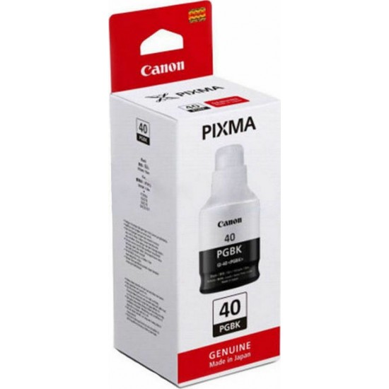 Canon Μελάνι Inkjet Bottle GI-40 Black (3385C001) (CANGI-40BK) Canon Μελάνι Inkjet Bottle GI-40 Black (3385C001) (CANGI-40BK)