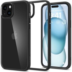 Spigen case Ultra Hybrid for iPhone 15 6,1" matte black