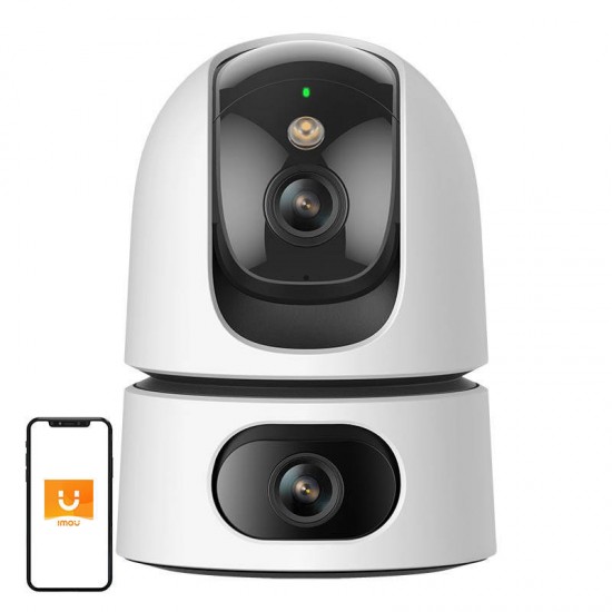IMOU Κάμερα Εσωτερικής Παρακολούθησης Ranger Dual 360°, WiFi, 8MP (Λευκό) IMOU Κάμερα Εσωτερικής Παρακολούθησης Ranger Dual 360°, WiFi, 8MP (Λευκό)