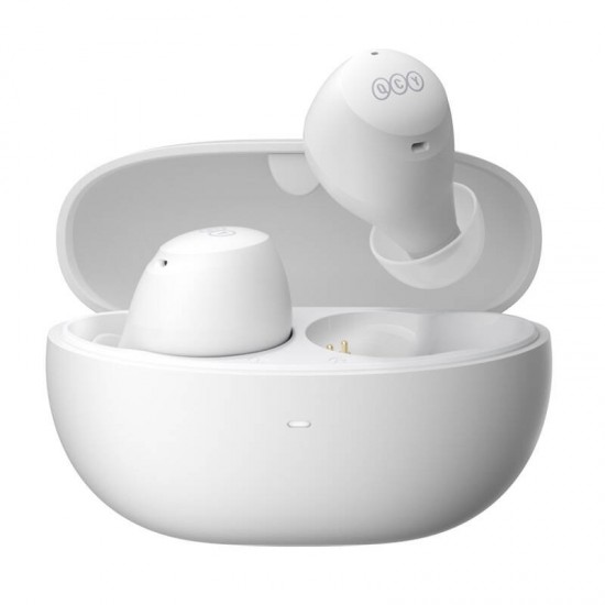 QCY HT07 ArcBuds TWS White - ANC Music Earbuds, 40dB 6 microphone ANC & PNC, 32h battery QCY HT07 ArcBuds TWS White - ANC Music Earbuds, 40dB 6 microphone ANC & PNC, 32h battery