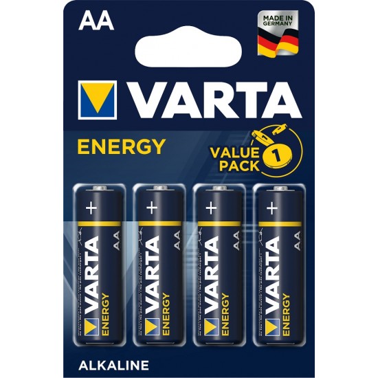 VARTA 4106 συσκ.4 AΛΚΑΛΙΚΗ ENERGY AA