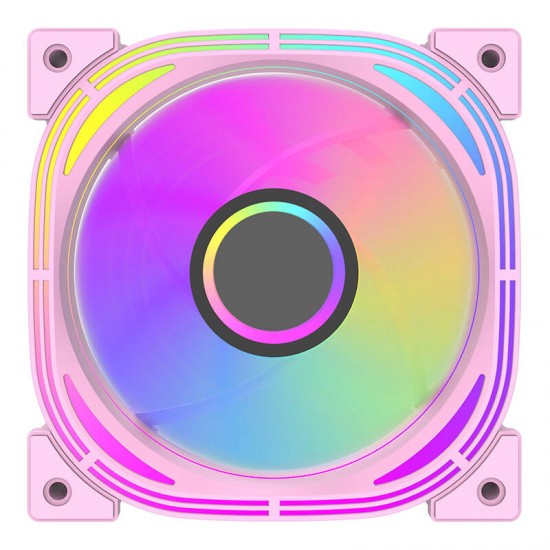 Darkflash Σετ Ανεμιστήρων PC ARGB INF24 5σε1 (Ροζ) Darkflash Σετ Ανεμιστήρων PC ARGB INF24 5σε1 (Ροζ)