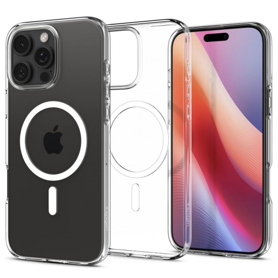 Spigen Liquid Crystal Mag Magsafe case for iPhone 16 Pro Max 6,9" clear Spigen Liquid Crystal Mag Magsafe case for iPhone 16 Pro Max 6,9" clear
