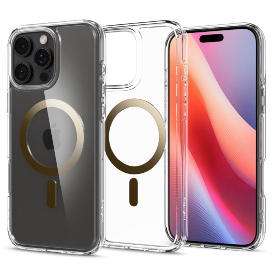 Spigen Ultra Hybrid Mag Magsafe case for iPhone 16 Pro Max 6,9" gold Spigen Ultra Hybrid Mag Magsafe case for iPhone 16 Pro Max 6,9" gold
