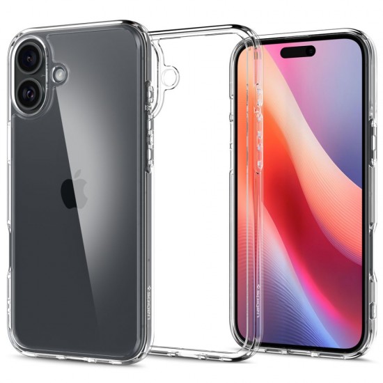 Spigen Ultra Hybrid case for iPhone 16 6,1" crystal clear Spigen Ultra Hybrid case for iPhone 16 6,1" crystal clear