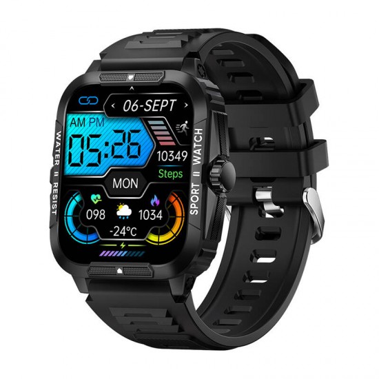 Colmi Smartwatch P76 (Μαύρο) Colmi Smartwatch P76 (Μαύρο)