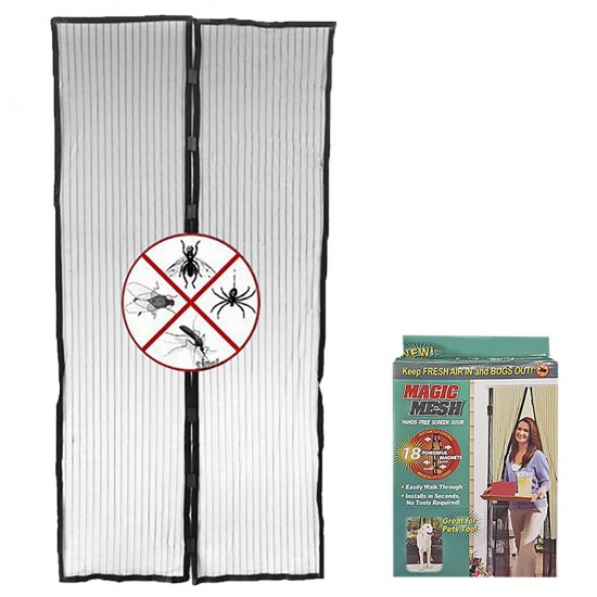 Σίτα Πόρτας με Μαγνήτες 210x100cm SummerTiempo 62721 Σίτα Πόρτας με Μαγνήτες 210x100cm SummerTiempo 62721