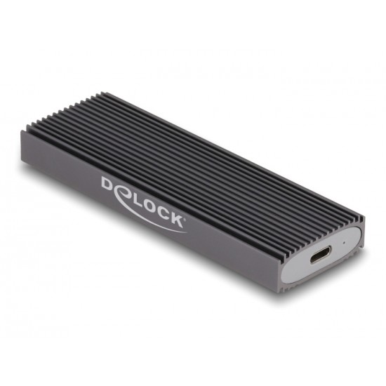 DELOCK θήκη για M.2 NVMe PCIe/SATA SSD 42019, tool free, 10Gbps, μαύρη DELOCK θήκη για M.2 NVMe PCIe/SATA SSD 42019, tool free, 10Gbps, μαύρη