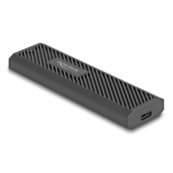 DELOCK θήκη για M.2 NVMe PCIe/SATA SSD 42031, 20Gbps, tool free, μαύρη DELOCK θήκη για M.2 NVMe PCIe/SATA SSD 42031, 20Gbps, tool free, μαύρη