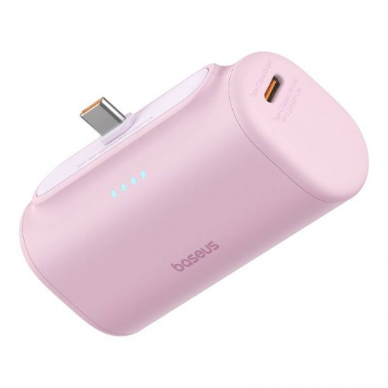 Powerbank Baseus Compact USB-C 5000mAh, 20W (pink) Powerbank Baseus Compact USB-C 5000mAh, 20W (pink)