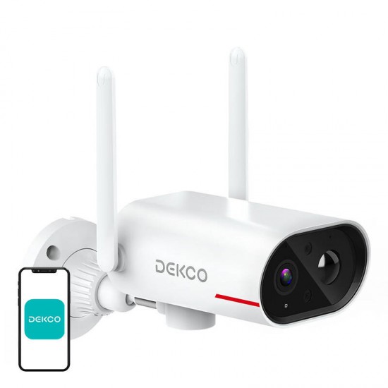 IP Outdoor camera with solar panel DEKCO DC8L IP Outdoor camera with solar panel DEKCO DC8L