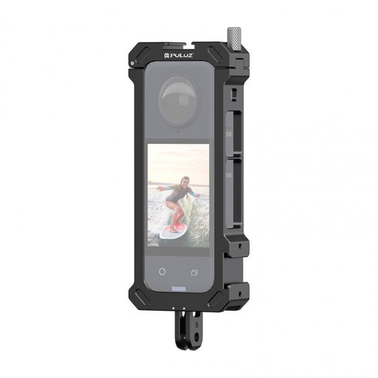 Metal protective cage PULUZ with tripod adapter for Insta360 X4 Metal protective cage PULUZ with tripod adapter for Insta360 X4