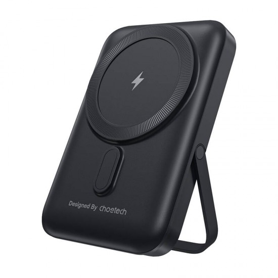 Choetech B743 10000mAh 20W PD magnetic powerbank with stand (black) Choetech B743 10000mAh 20W PD magnetic powerbank with stand (black)