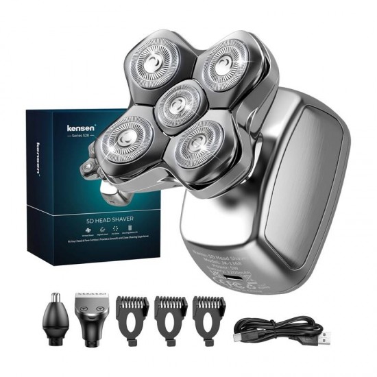 Kensen 6D trimmer σώματος 05-KGTJ41-10A (ασημί) Kensen 6D trimmer σώματος 05-KGTJ41-10A (ασημί)