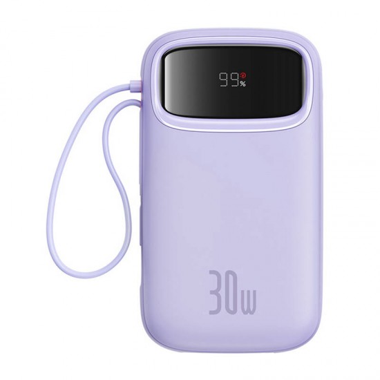 Baseus QPow 2 20000mAh 30W 2xUSB-C powerbank (purple) Baseus QPow 2 20000mAh 30W 2xUSB-C powerbank (purple)