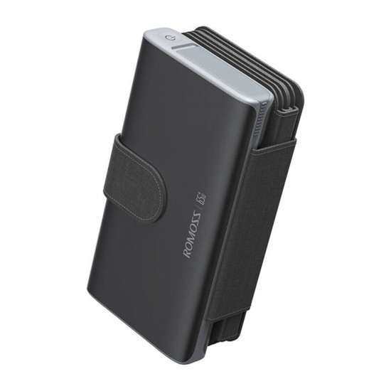 ROMOSS Solar Powerbank 30000mAh 65W Black ROMOSS Solar Powerbank 30000mAh 65W Black