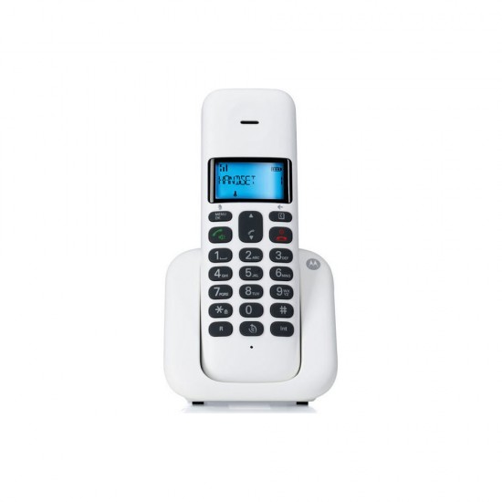 ΑΣΥΡΜΑΤΟ ΤΗΛΕΦΩΝΟ MOTOROLA T301 ME ΑΝΟΙΧΤΗ ΑΚΡΟΑΣΗ WHITE GR ΑΣΥΡΜΑΤΟ ΤΗΛΕΦΩΝΟ MOTOROLA T301 ME ΑΝΟΙΧΤΗ ΑΚΡΟΑΣΗ WHITE GR