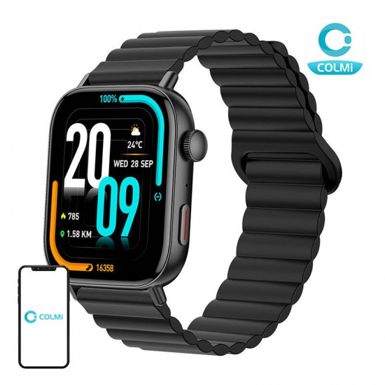 Colmi C8 Max smartwatch with magnetic strap (black) Colmi C8 Max smartwatch with magnetic strap (black)