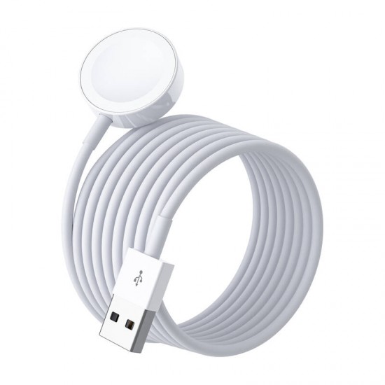 Ασύρματος φορτιστής Choetech για Apple Watch USB-A (λευκό)