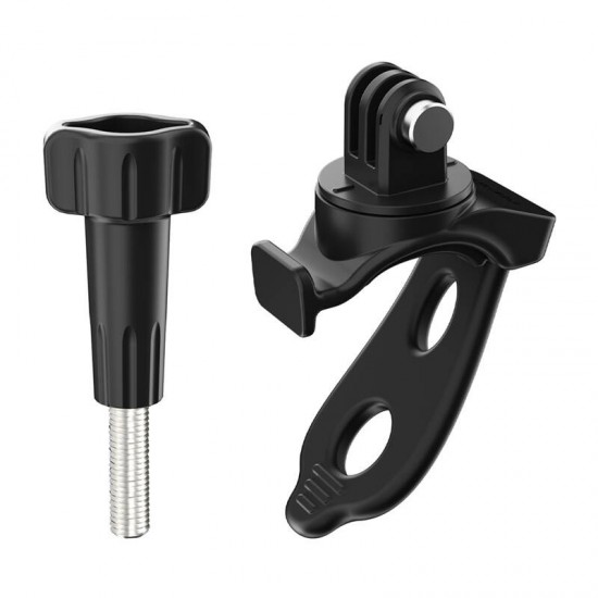 Sunnylife BD892 εύκαμπτη ζώνη σιλικόνης για αθλητική φωτογραφική μηχανή (μαύρο)