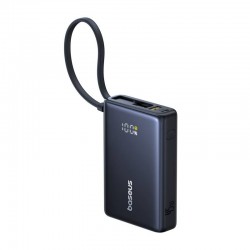 Powerbank Baseus PicoGo Ψηφιακή οθόνη 10000mAh 45W (czarny) Powerbank Baseus PicoGo Ψηφιακή οθόνη 10000mAh 45W (czarny)
