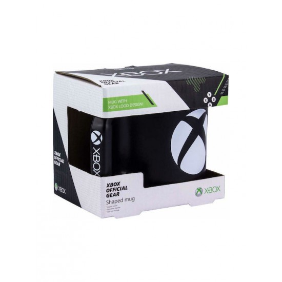 Paladone Xbox Κούπα Κεραμική Μαύρη 450ml