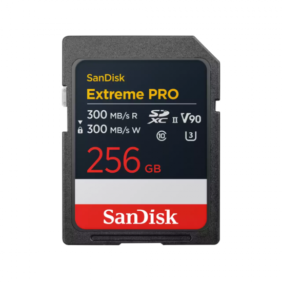SanDisk Extreme PRO 256GB SDXC UHS-II