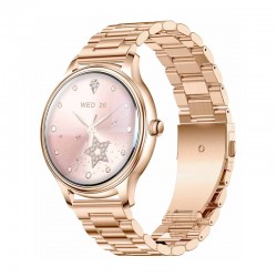 Έξυπνο ρολόι COLMI L28 (χρυσό + χρυσό ατσάλινο λουράκι)