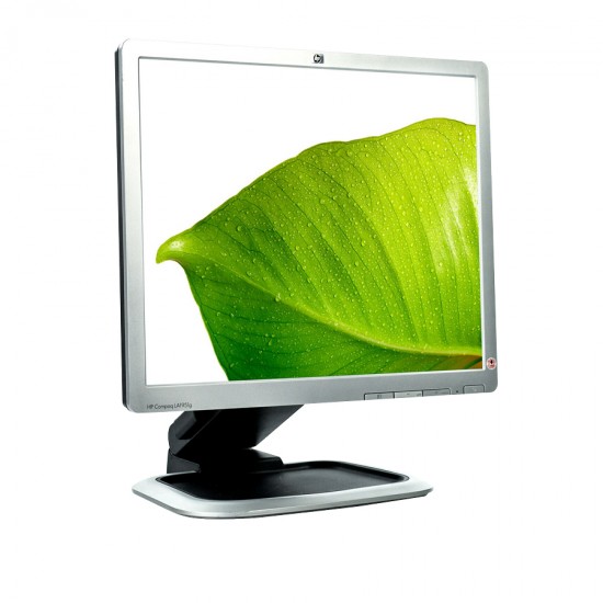 Used Monitor L1950x TFT/HP/19"/1280x1024/Silver/Black/D-SUB & DVI-D