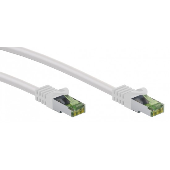 GOOBAY καλώδιο δικτύου 61109, CAT 8.1 S/FTP, copper, LSZH, 10m, λευκό GOOBAY καλώδιο δικτύου 61109, CAT 8.1 S/FTP, copper, LSZH, 10m, λευκό